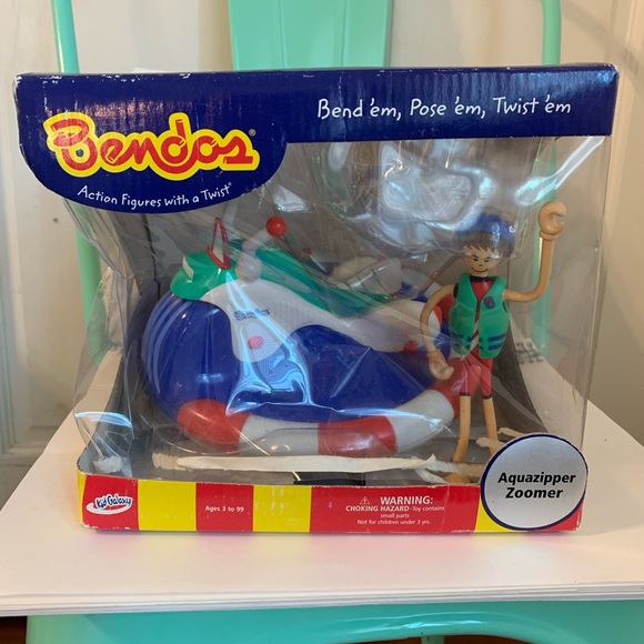 NIB Vintage 2002 Bendos Aquazipper Zoomer #4010